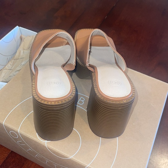 Urban Outfitters Paloma Mule Brown platform shoes size 7 - Picture 4 of 13